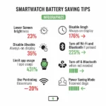 Extend smartwatch battery