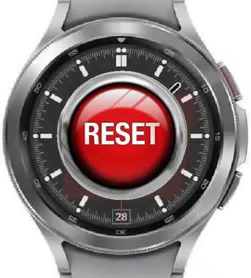 Smartwatch Support factory reset your smartwatch