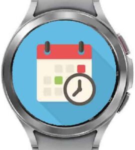 Set date and time on smartwatch