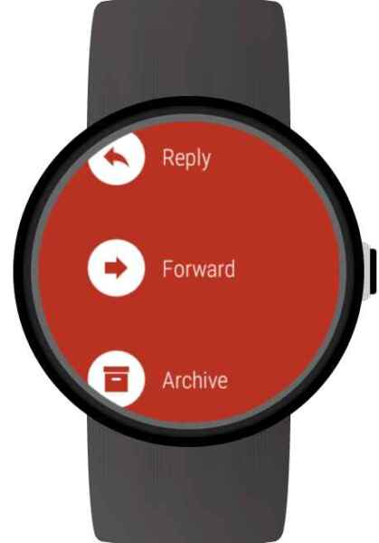get email on my smartwatch