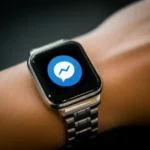 Facebook messenger on smartwatch
