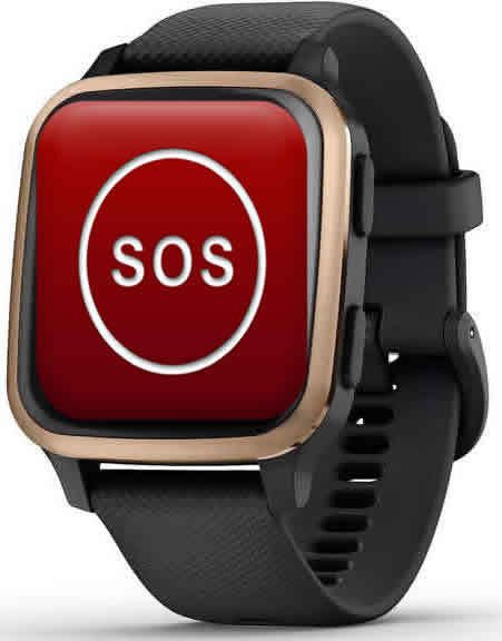 how to set up sos on smartwatch