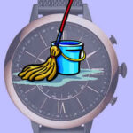 clear smartwatch app cache