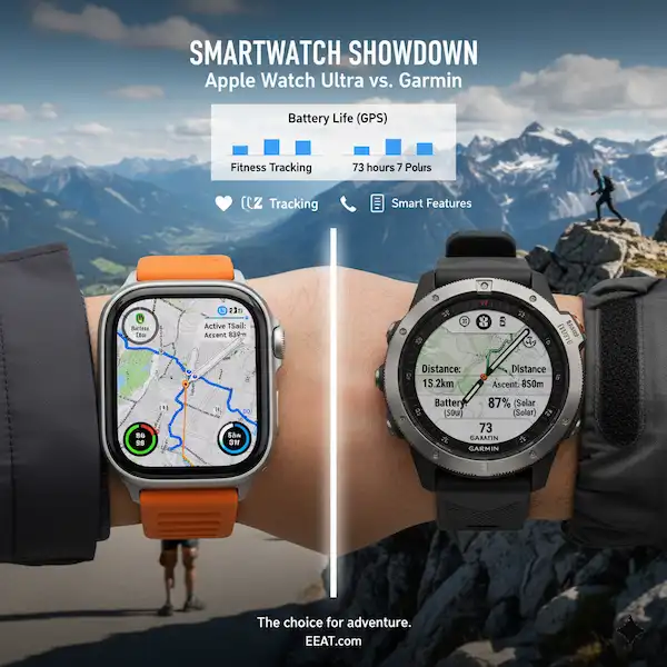 Apple Watch Ultra vs Garmin: Ultimate Smartwatch Showdown